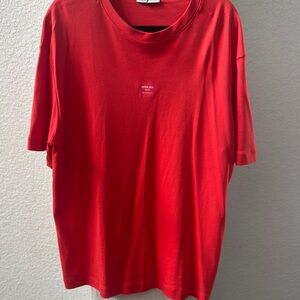Zara Red Men's T-Shirt